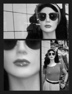 Mannequin collage