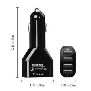 CHOETECH 4-port Charger C0042